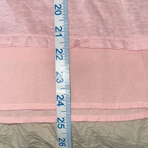 Sanctuary Clothing Womens Burnout‎ Basic T-Shirt Pink Medium - Picture 8 of 8